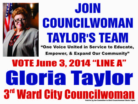 Council Woman Election Signs
