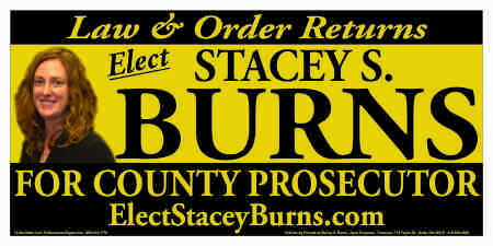 County Prosecutor Campaign Election Signs
