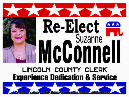 County Clerk Campaign Election Yard Signs
