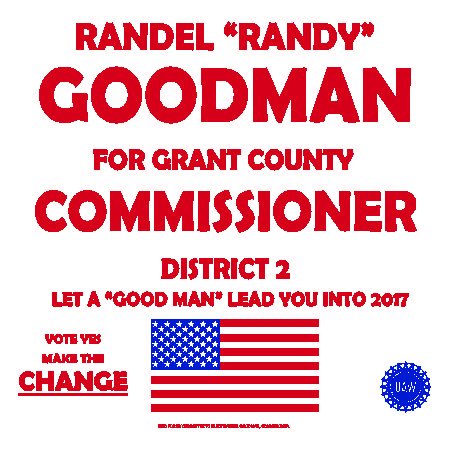County Commissioner Campaign Signs
