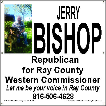 County Commissioner Campaign Yard Signs
