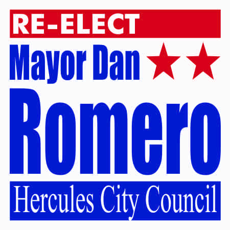 Re-elect Campaign Sign for Mayor
