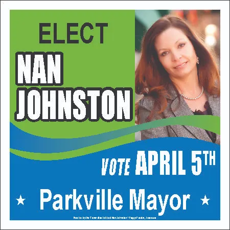 Road Signs for Mayor Election 