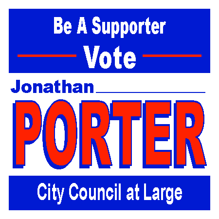 City Council Election Yard Sign
