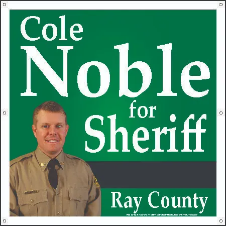 Sheriff Campaign Election Signs 