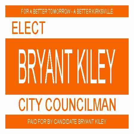 Political Yard Signs for City Councilman
