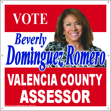 County Assessor Campaign Election Signs