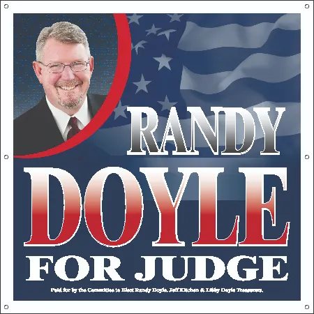 For Judge Campaign Election Signs