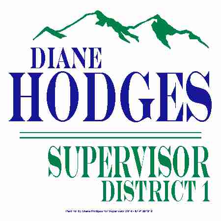 4x4 Supervisor Election Signs
