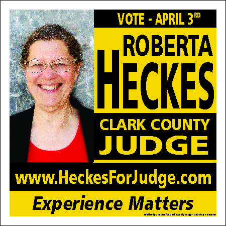 County Judge Campaign Election Signs
