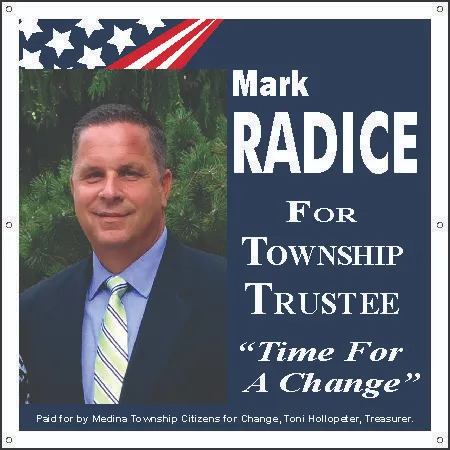Township Trustee Campaign Election Signs