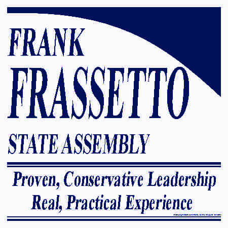 Political Yard Signs for State Assembly
