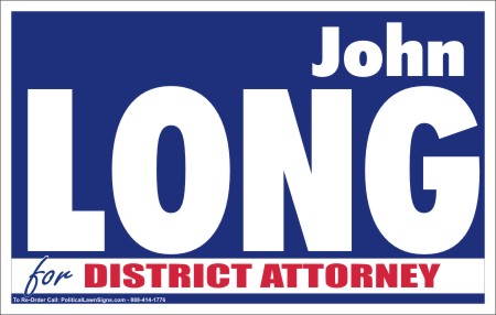 District Attorney Election Signs
