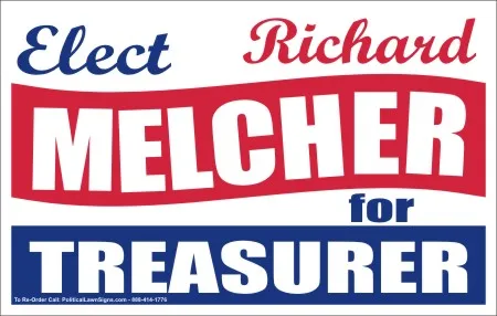 Treasurer Campaign Yard Signs 