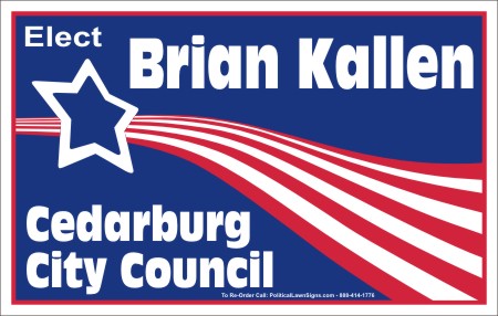 City Council Election Campaign Yard Signs
