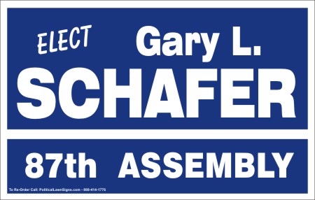 For Assembly Campaign Yard Signs

