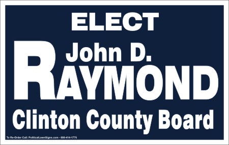 Elect County Board Campaign Signs
