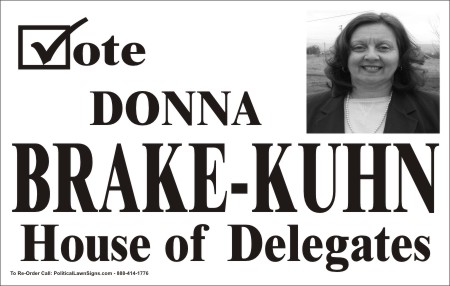 House of Delegates Election Signs
