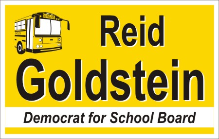 Democrat for School Board Election Signs

