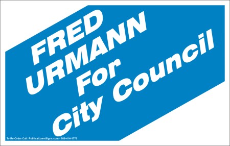 For City Council Election Lawn Signs
