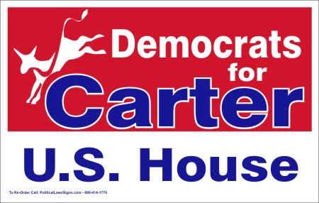 Democrats for US House Campaign Signs
