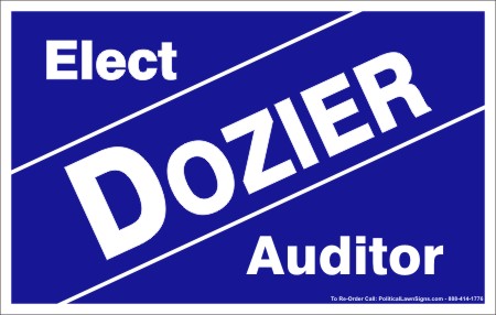 Auditor Election Yard Signs
