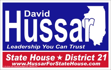 State House Political Lawn Signs

