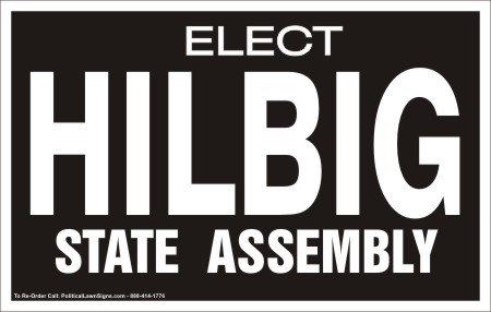Elect to State Assembly Signs
