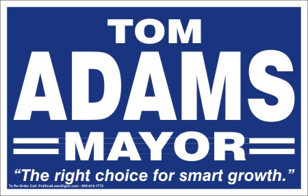 Mayor Election Lawn Signs
