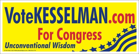 Vote for Congress Election Yard Signs
