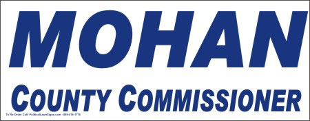 County Commissioner Election Yard Signs

