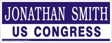 US Congress Political Lawn Signs 