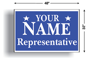 Political Lawn Signs
